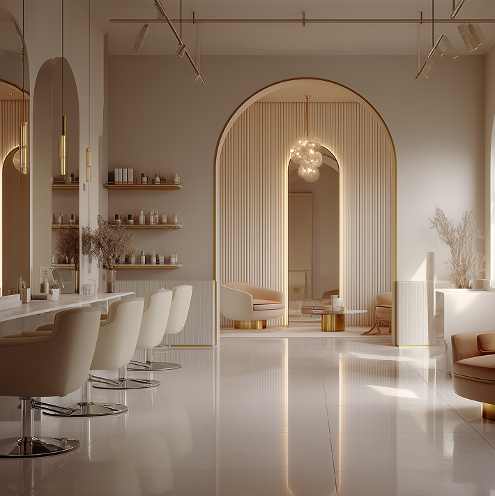 beauty salon design